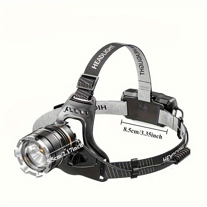 Headlamp Color Black Shell White Light Quantity