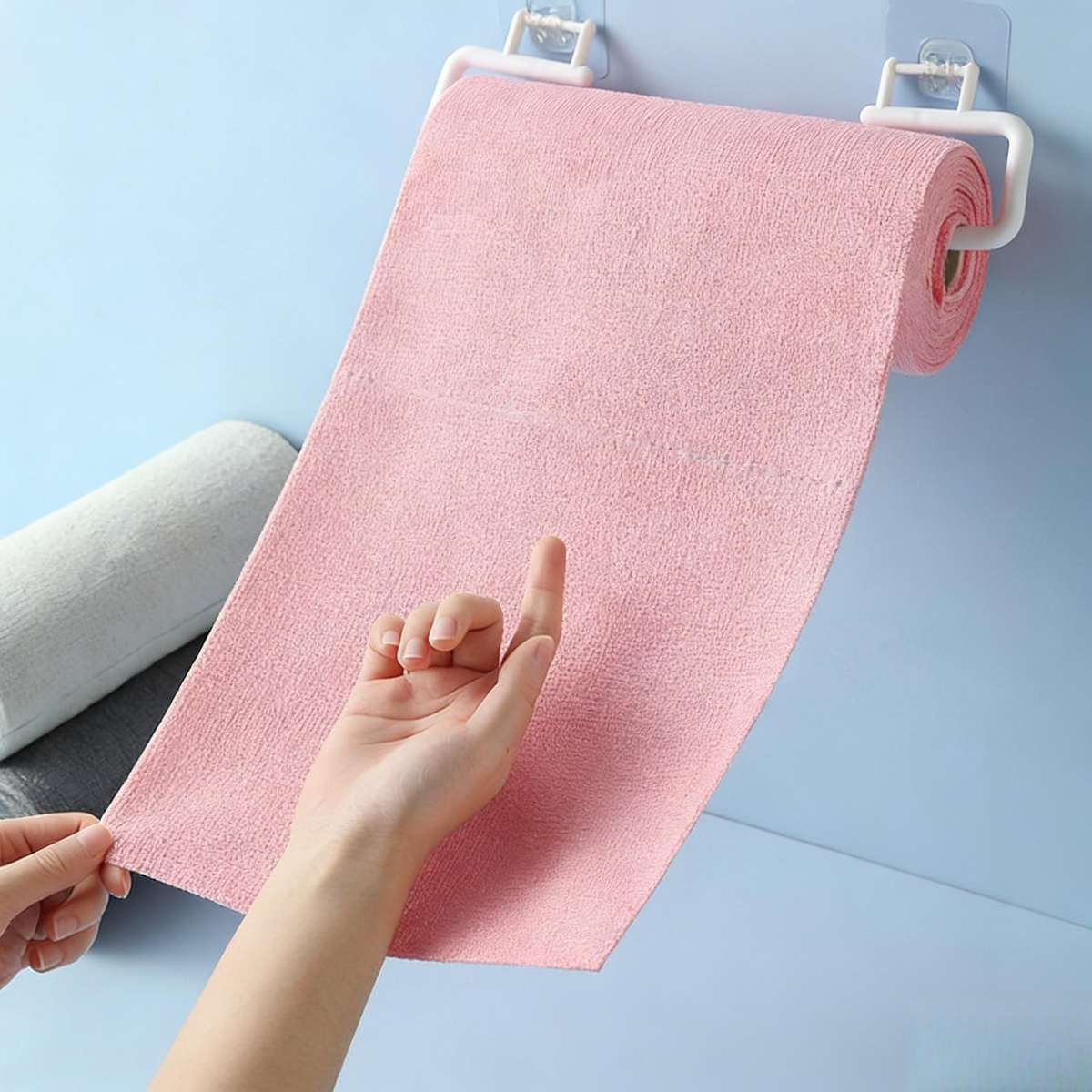 Rag Color 1 Pink  1 Gray