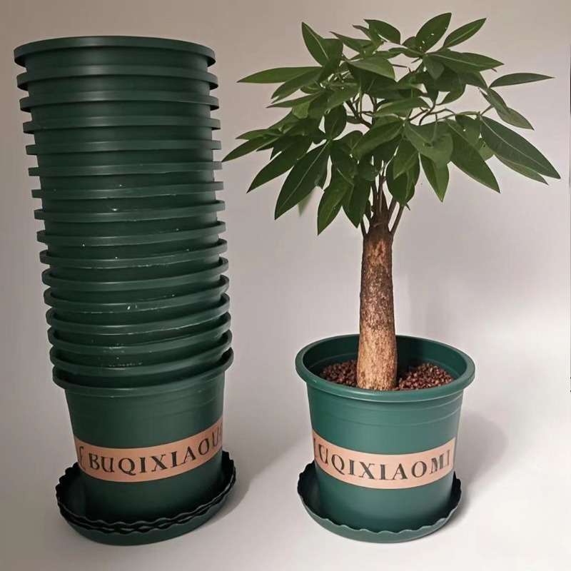 Flowerpot  5Pcscolor Green