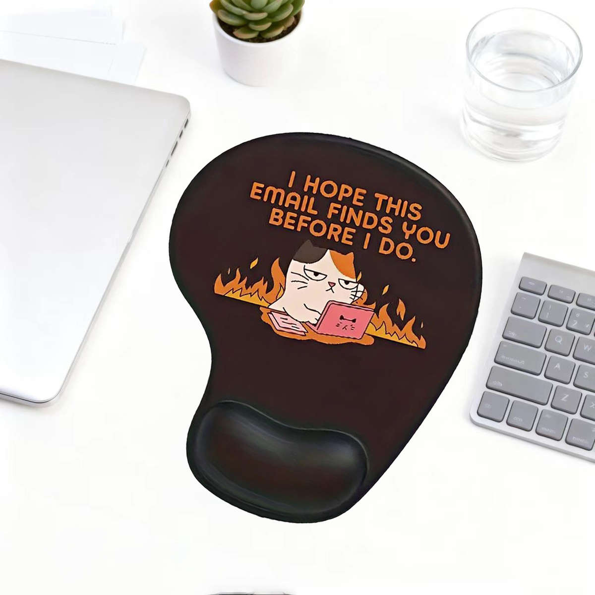 Premium WearResistant Funny Theme Ergonomic Wrist Support For Graphic Designers