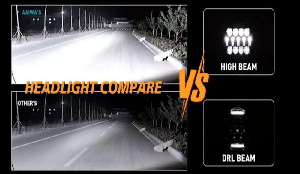 Car Lights Color 15 Beads Monochrome 2Pcs