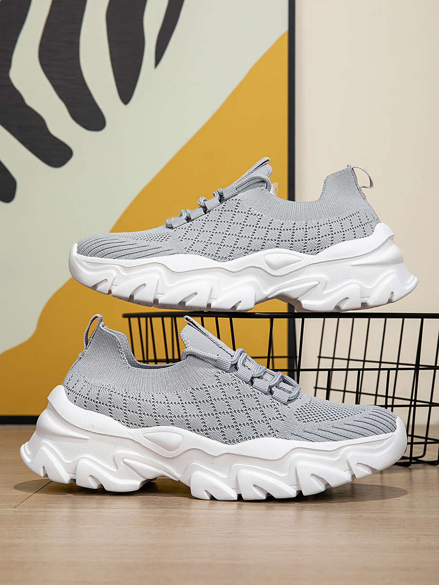 Women S Sneakers Color Light Grey Sizeuk 8