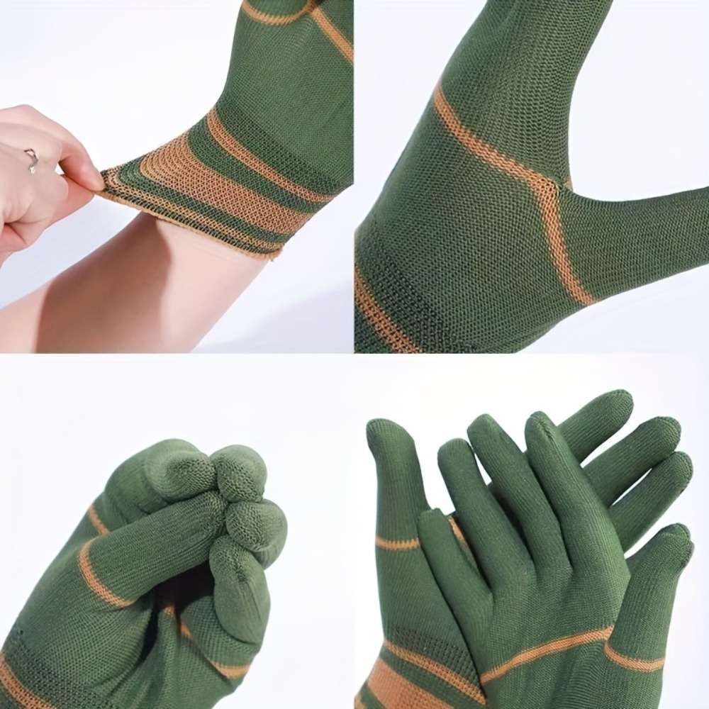 Work Gloves Color Black Quantity5 Pairs