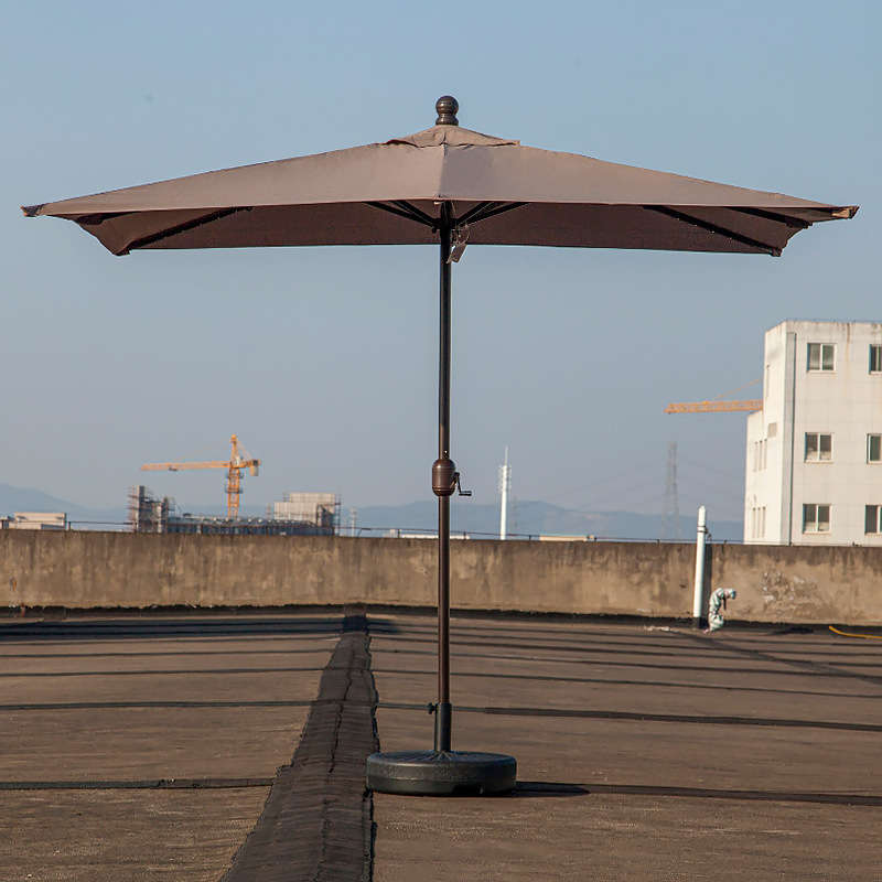 Sun Umbrella Color Brown Without Base Size2.5X2.5
