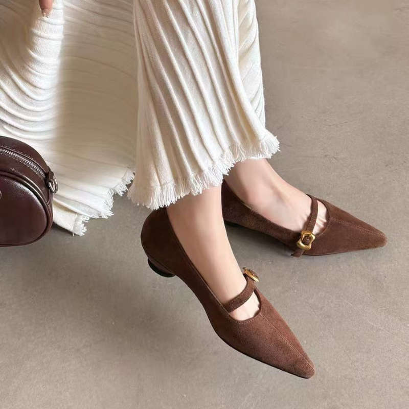 Women S High Heels Color Brown Sizeuk 6.5