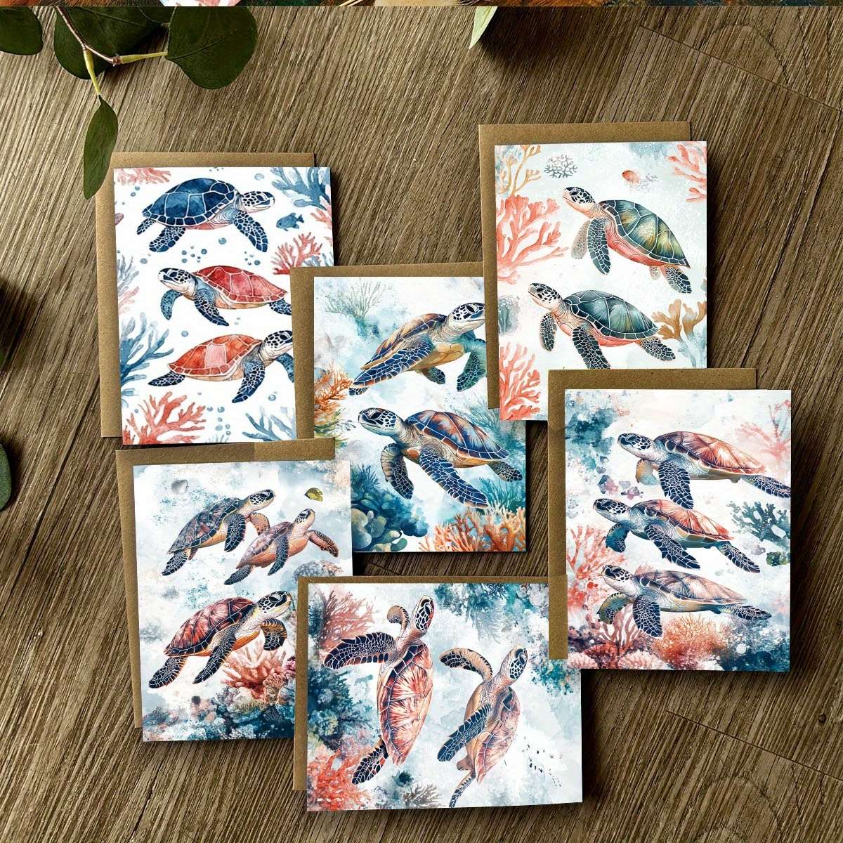 Greeting Cards Quantity 6Pcs