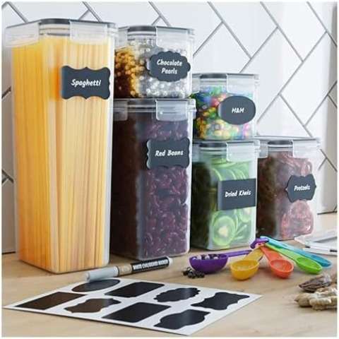 Sealed Jar Color High Transparency 2Pack Model2.0L Airtight Container