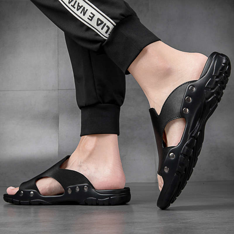 Sandals Color Black Glossy Size Uk 13