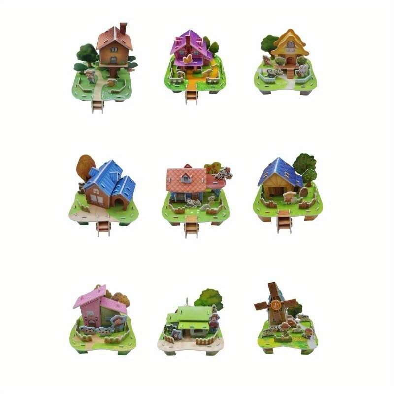 Building Toy Architectural Model Toy Set Model H 8