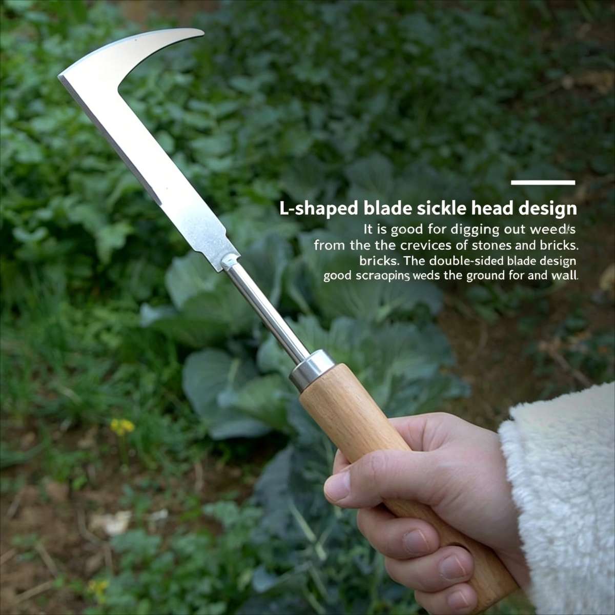 Garden Supplies Items 2Pcs Serrated Free Short Style
