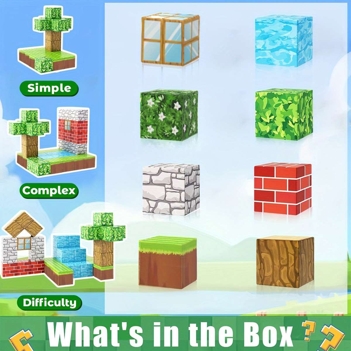 Building Toy Architectural Model Toy Set Quantity 100Pcs