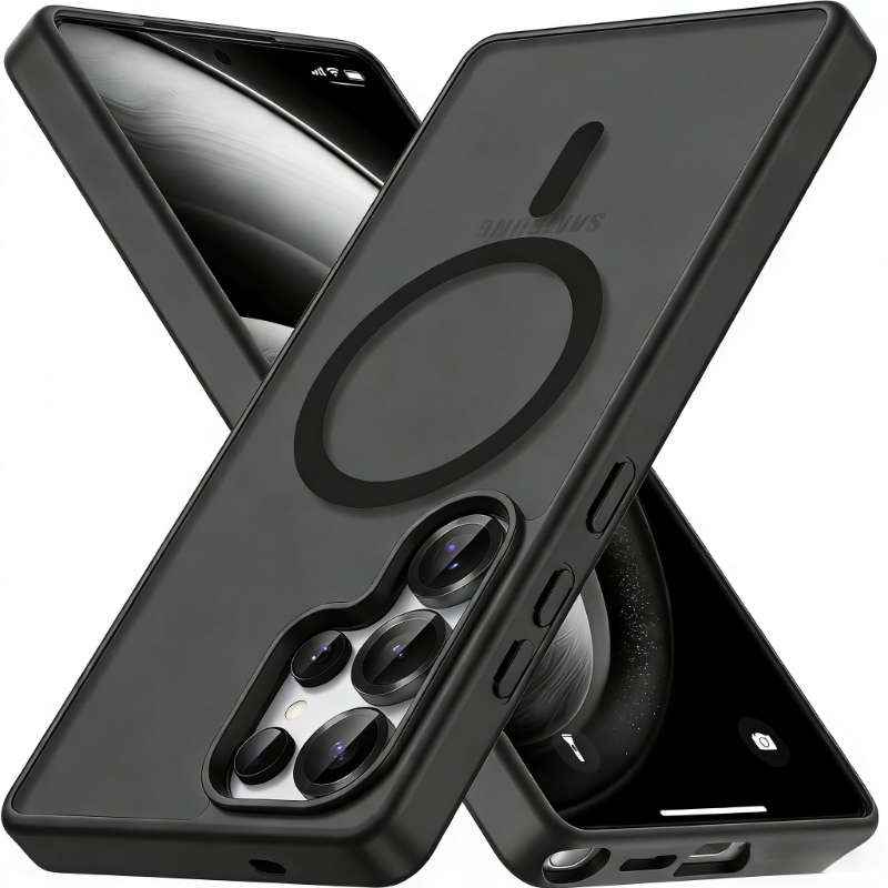 Phone Case Black Compatible Model Galaxy S24 Ultra