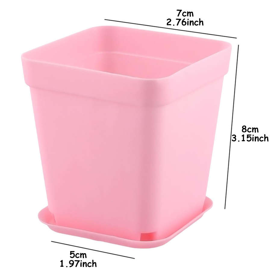 Flowerpot Items 6Pcs Blue