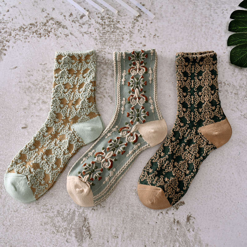 Women S Socks Color 5 Pairs Of Combo Sets Size Asian Onesize