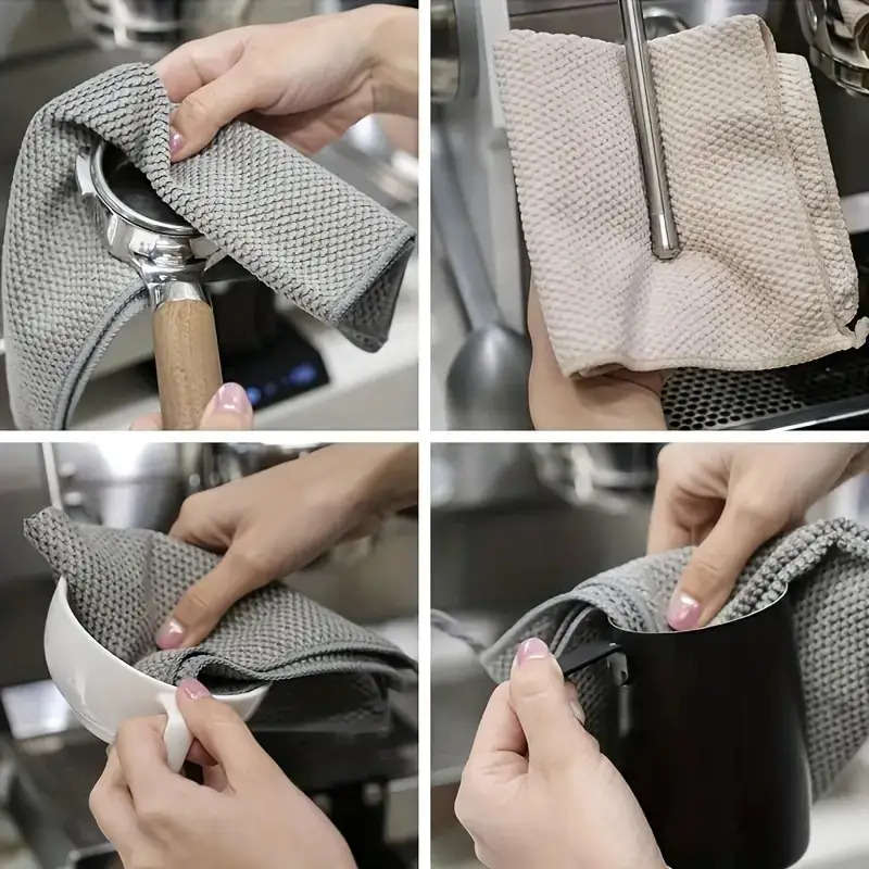 Rag Color Grey Quantity 6Pcs