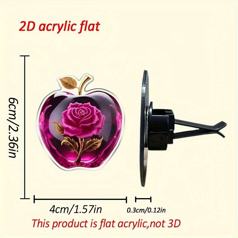 Car  Fragrance  Refill  Bottle    Rose Crystal Apple Car Fragrance
