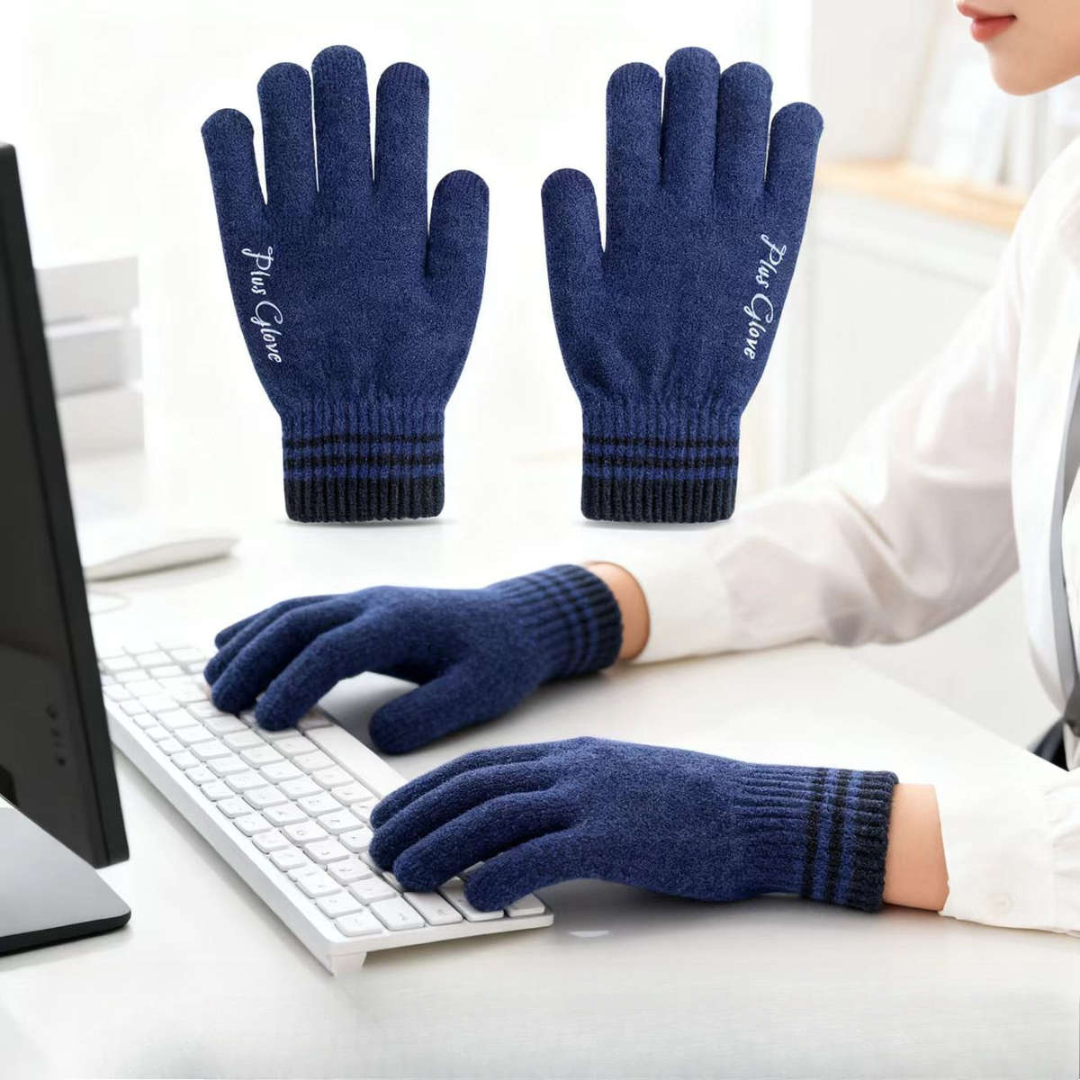 Gloves Color Deep Gray