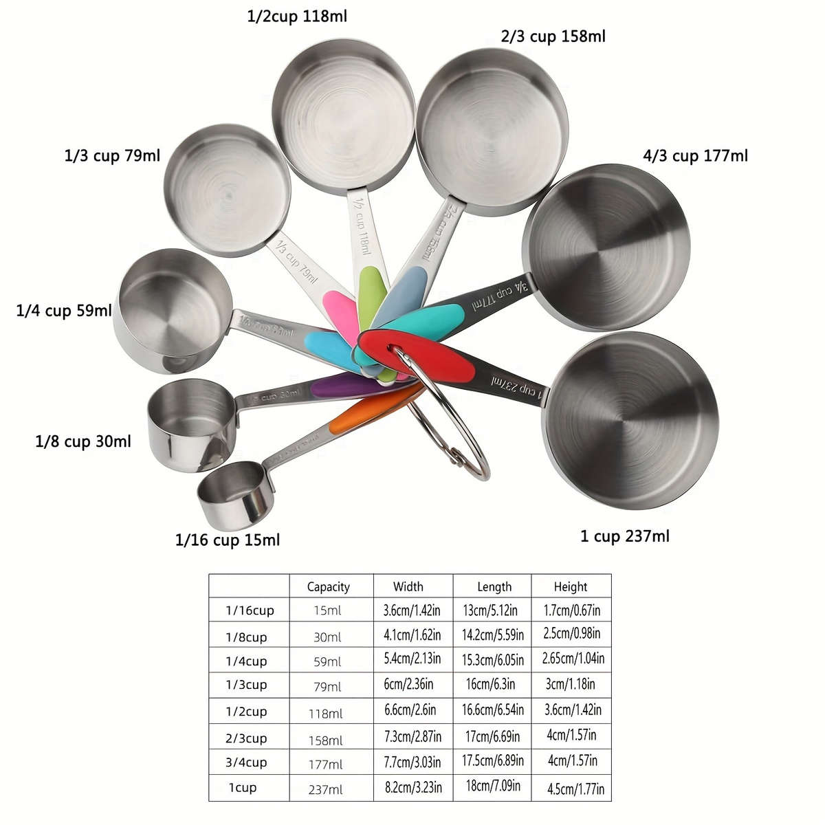 Measuring Cup Items Measuring Spoon 1 Set