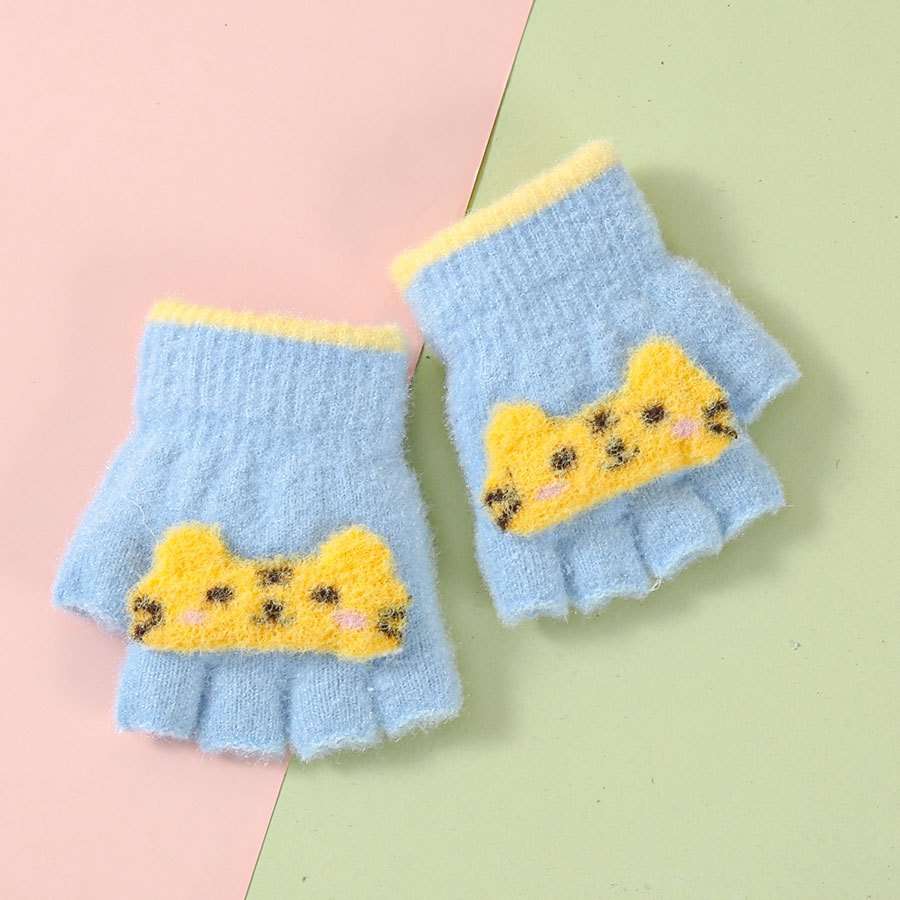Winter Gloves Color Purple Size 1 To 4Y