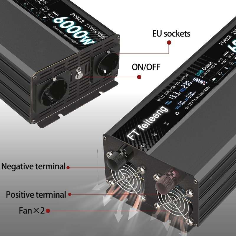 Inverter Model 12V220V 2000W