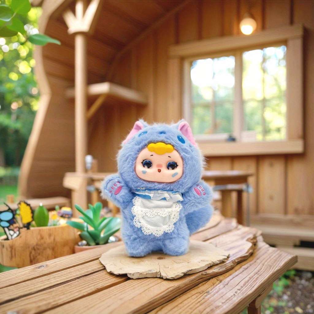 Plush Toyss color Blue Kitten