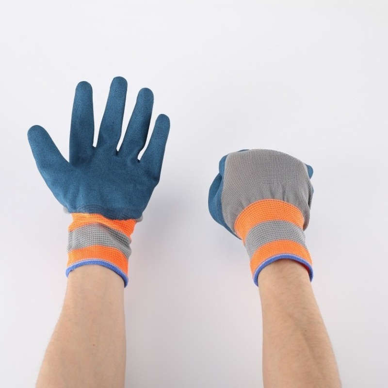 Work Gloves Color Blue Quantity3Pcs