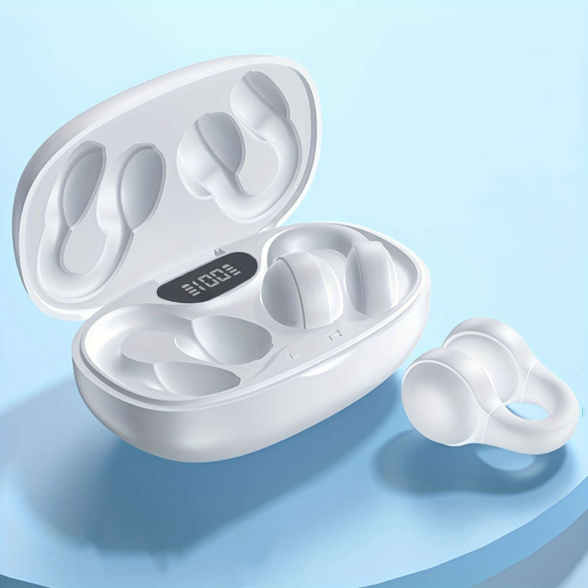 Rechargeable Wireless Earbuds Headphones Headset