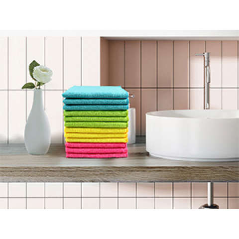 Rag Color Random Color Quantity 6Pcs