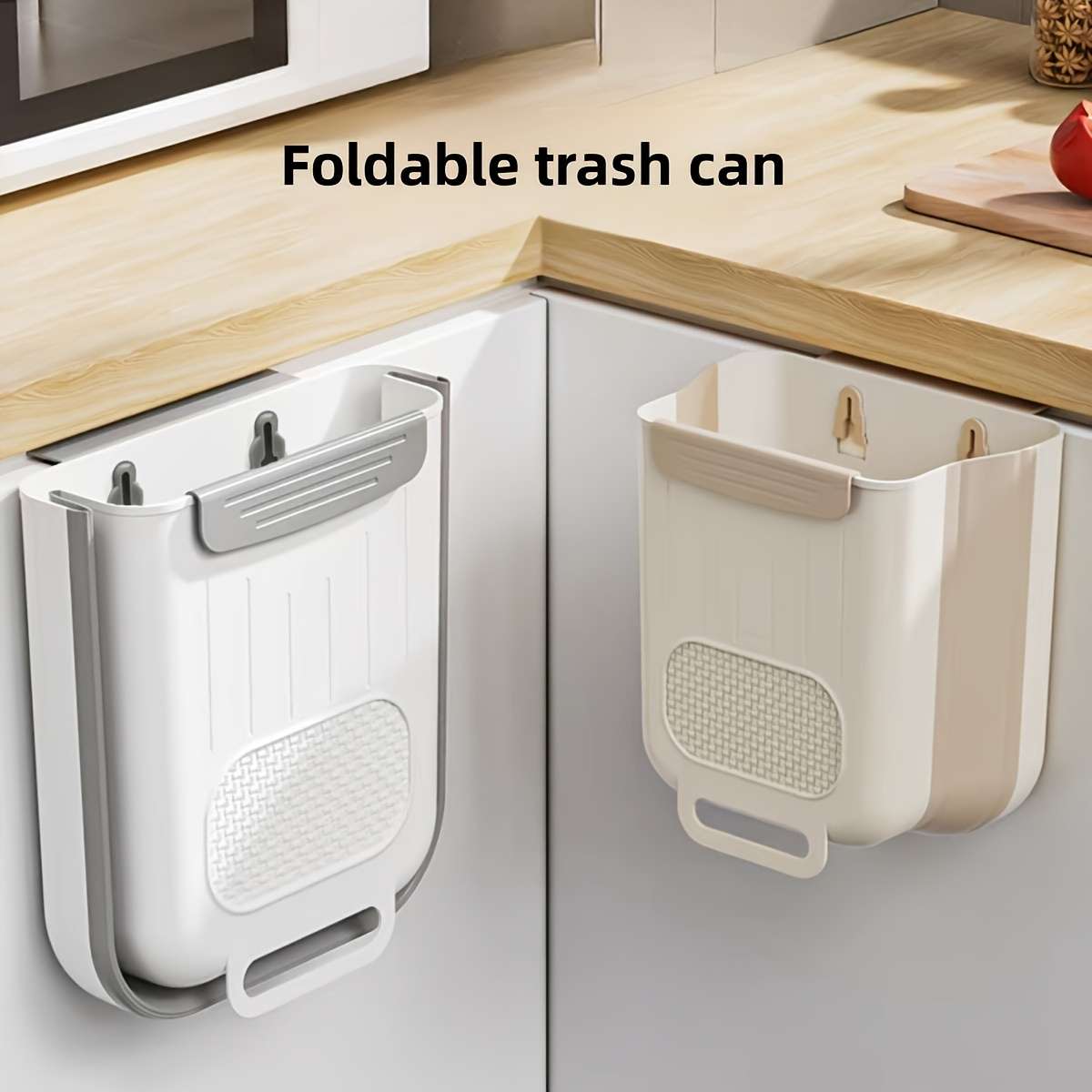 Garbage Can Color Snow White  Large 10L