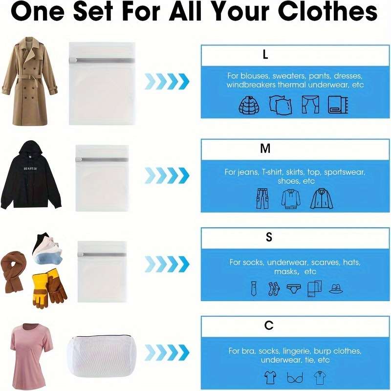 Laundry Bags Size 12Pcs3 Large