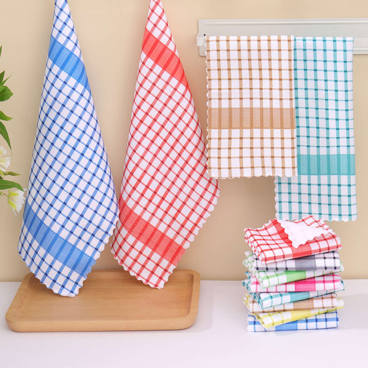 Rag Items 3 Pieces Random Color