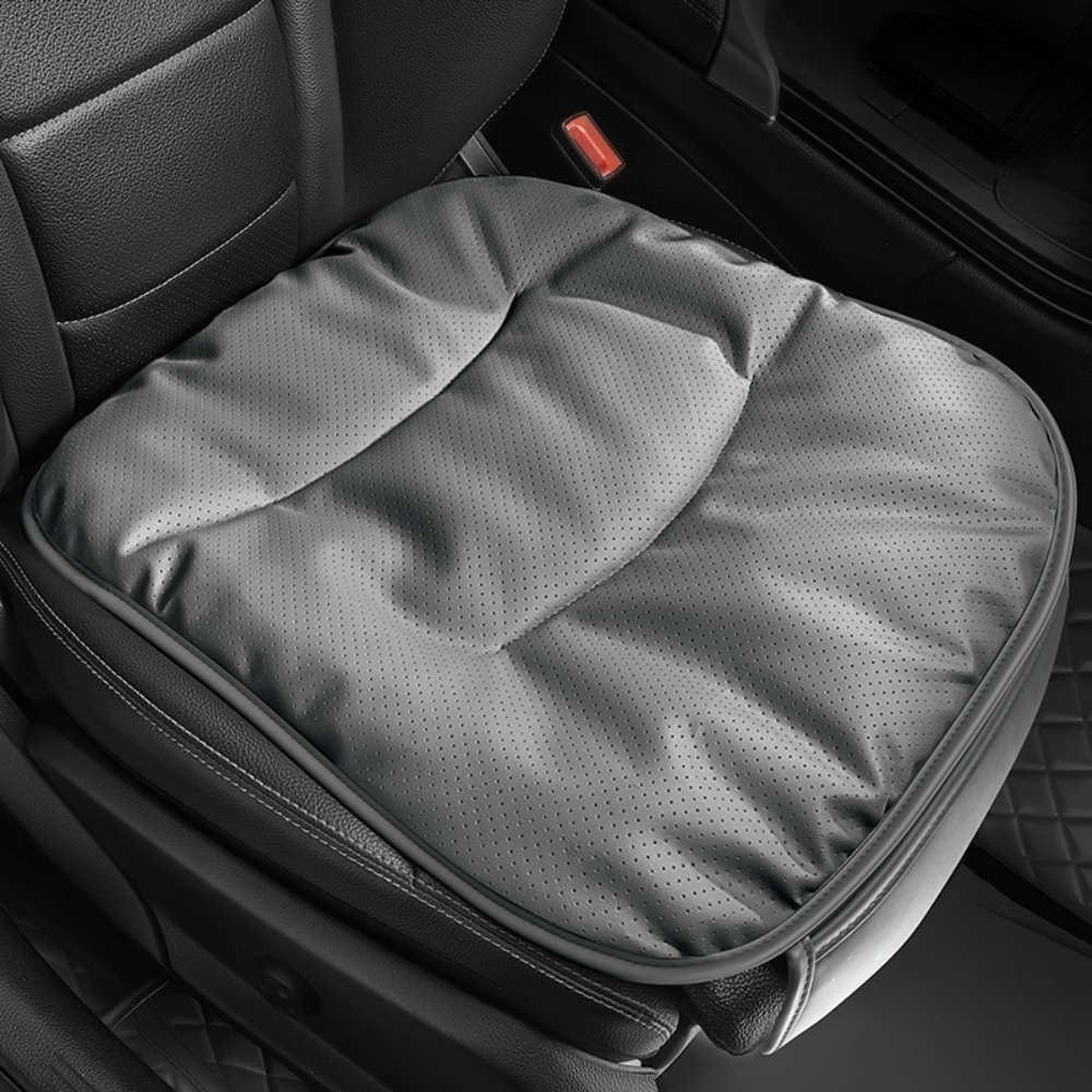 Car Seat Cushion Gray Quantity Square Mat*2