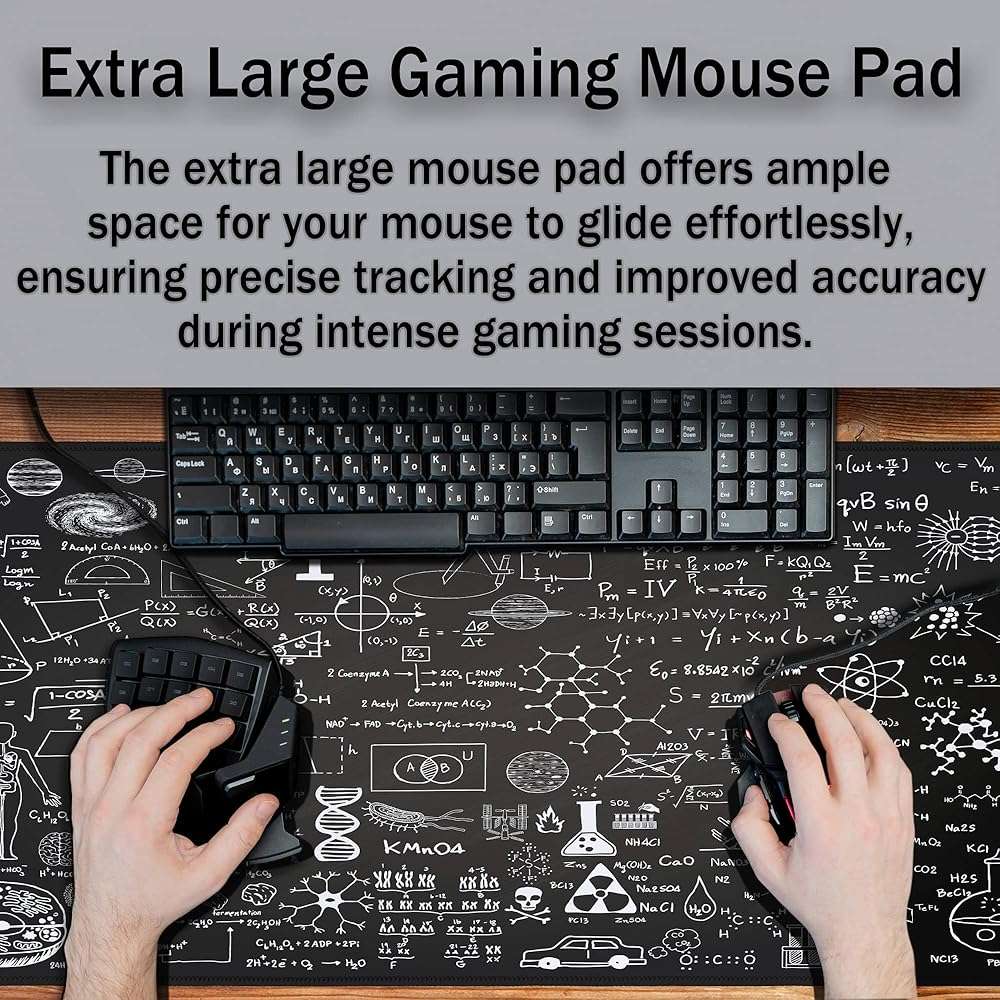 Mouse Pad Size 59.94X29.97Cm