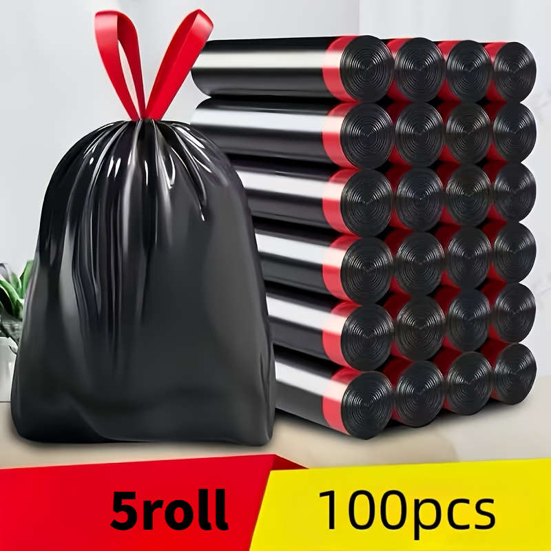 Trash Bagblackquantity300Pcs 5Rolls