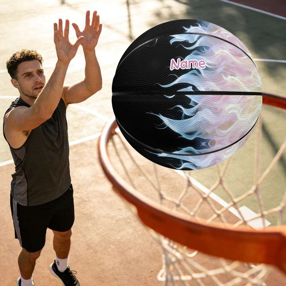 Basketball Color A Size  Circumference In Inchessize 12.768.58Cm