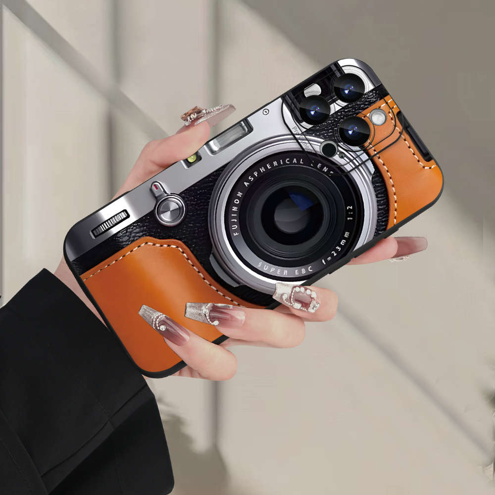 1Pc Black For iPhone 16 Pro Max Phone Case Phone Cover