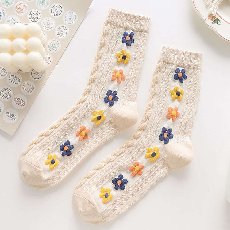 Women S Socks Color 5 Pairs To Mix And Match Size Onesize