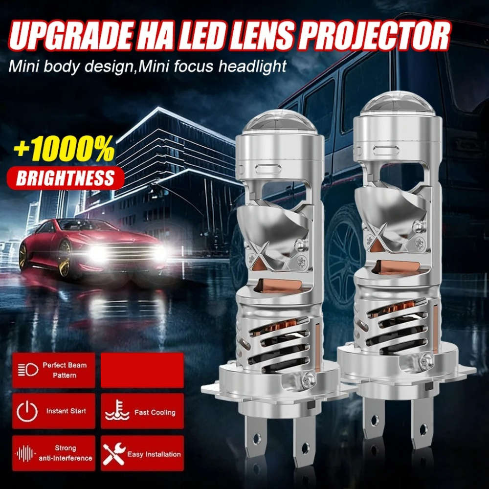 Car Lights Color 2Pcs H7