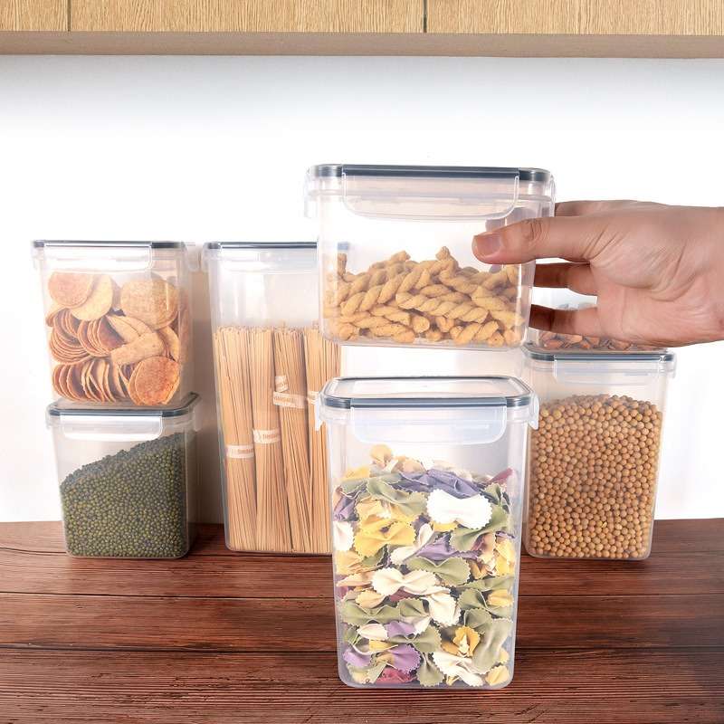 Sealed Jar Color High Transparency 2Pack Model2.0L Airtight Container
