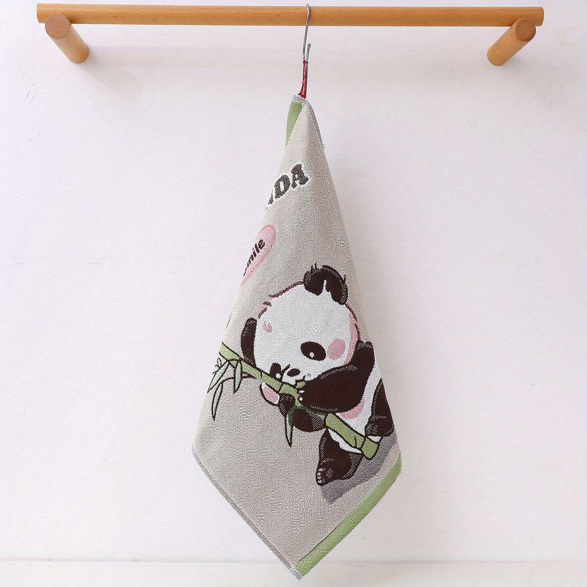 Towel Color 2Pcs Panda  Hedgehog