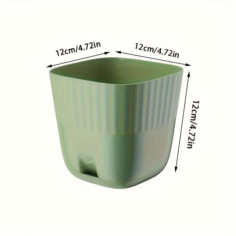 Flowerpot  6 Piecescolor Green