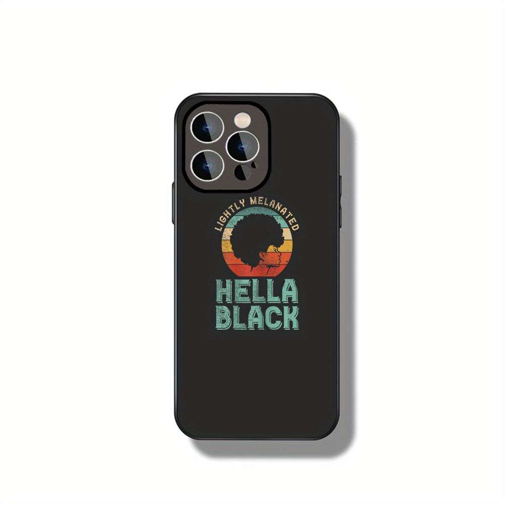 1Pc Black For iPhone 13 Celebrating African Phone Case