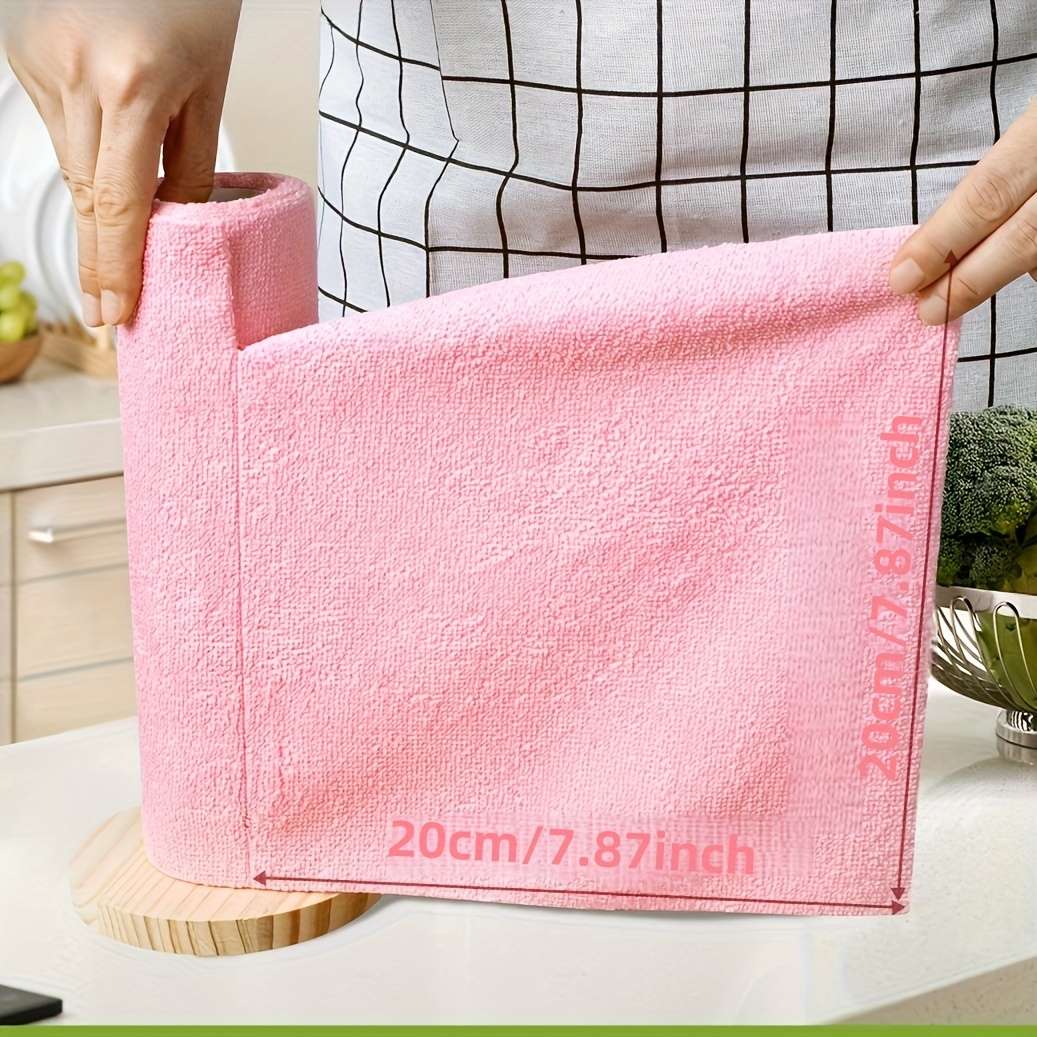 Rag Items 2 S Deep Pink  Towel Roll