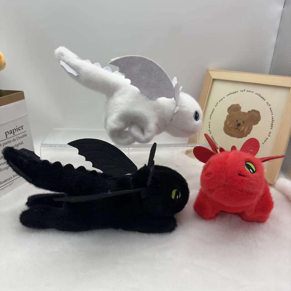 Plush Toyss color White