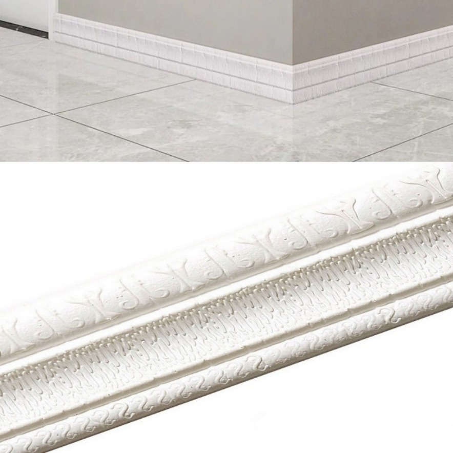 Skirting Board White Size 230*5Cm*10Pcs