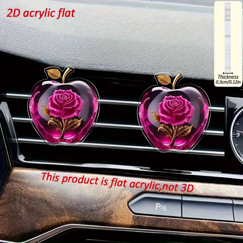 Car  Fragrance  Refill  Bottle    Rose Crystal Apple Car Fragrance