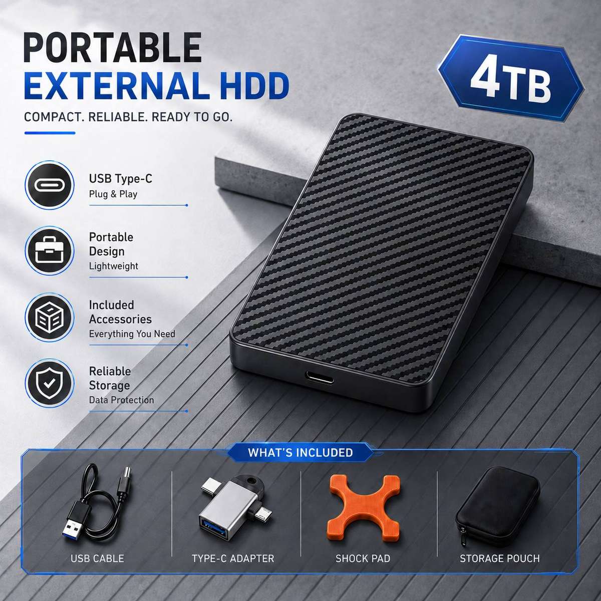 Usb Flash Drive Storage 2Tb
