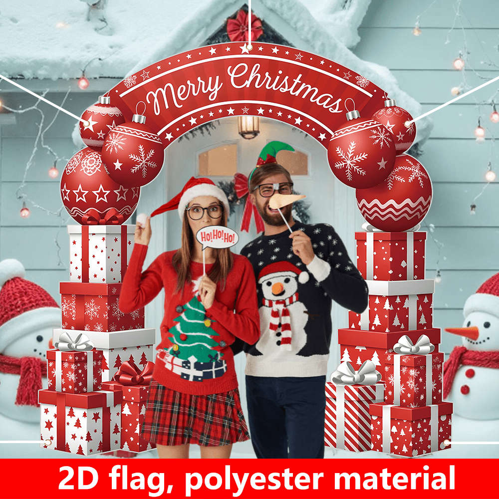 Christmas Decorations Material Polyester Size 200Cmx200Cm