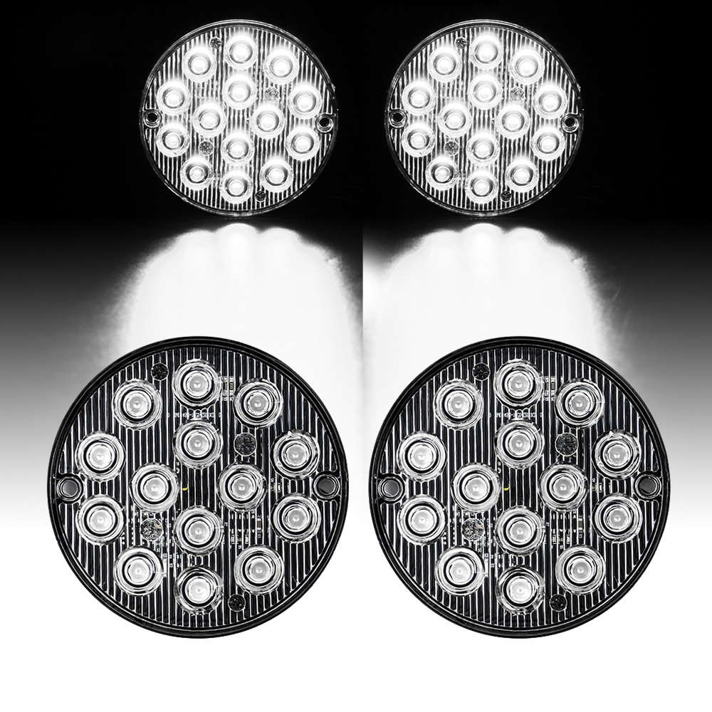 Car Lights Color Red2Pcs