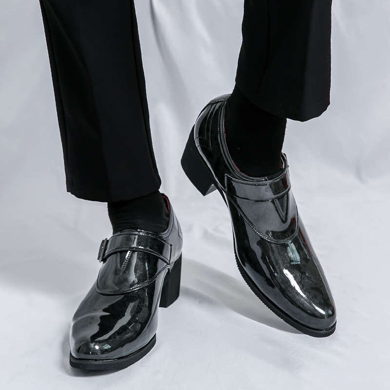 Mens Leather Shoes Color Green Sizeuk 10